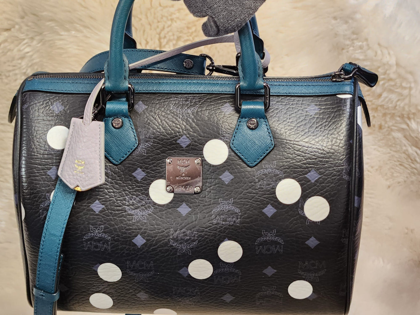 MCM Craig and Karl Snowdome Limited Edition Boston Large