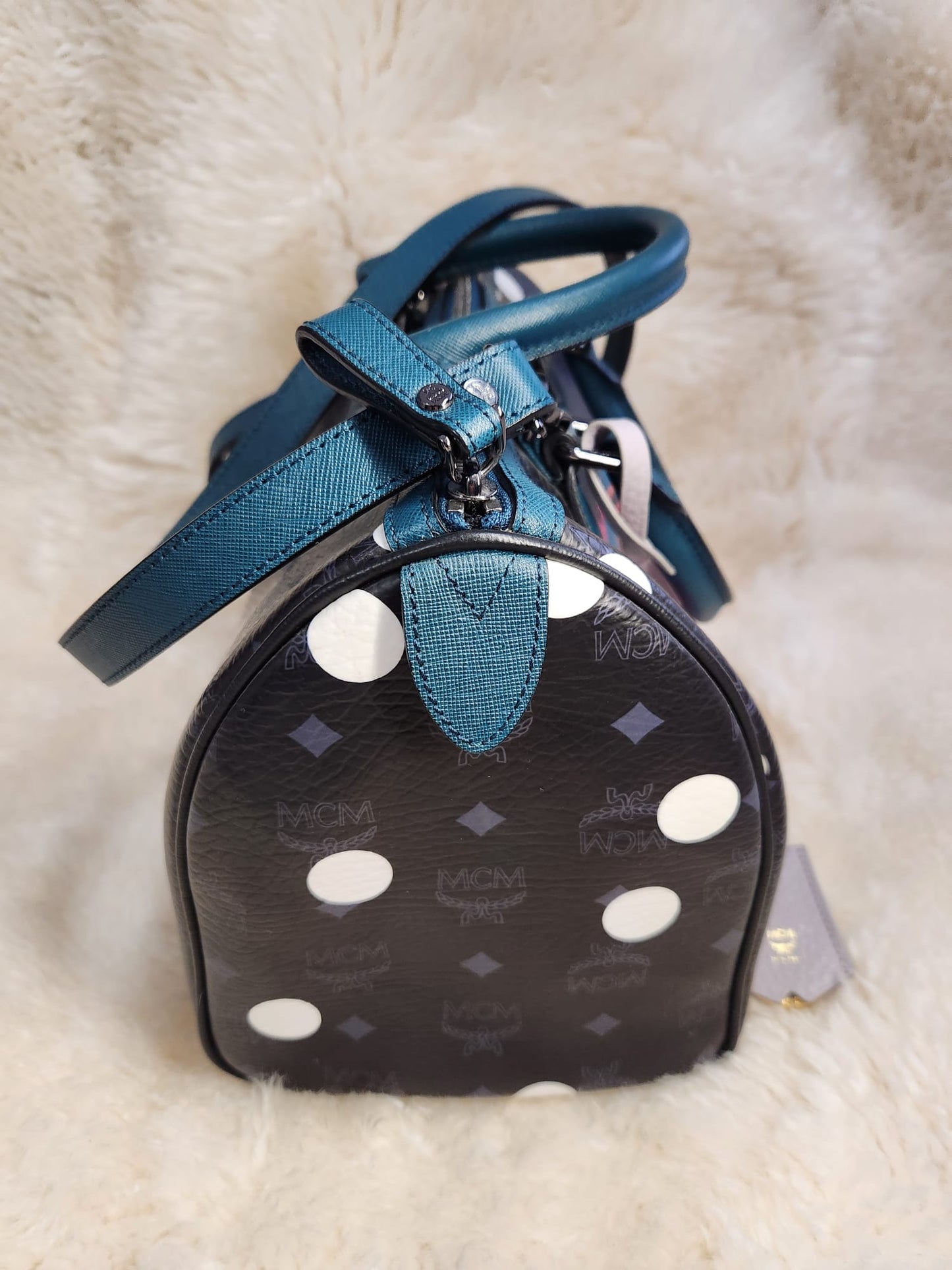 MCM Craig and Karl Snowdome Limited Edition Boston Large