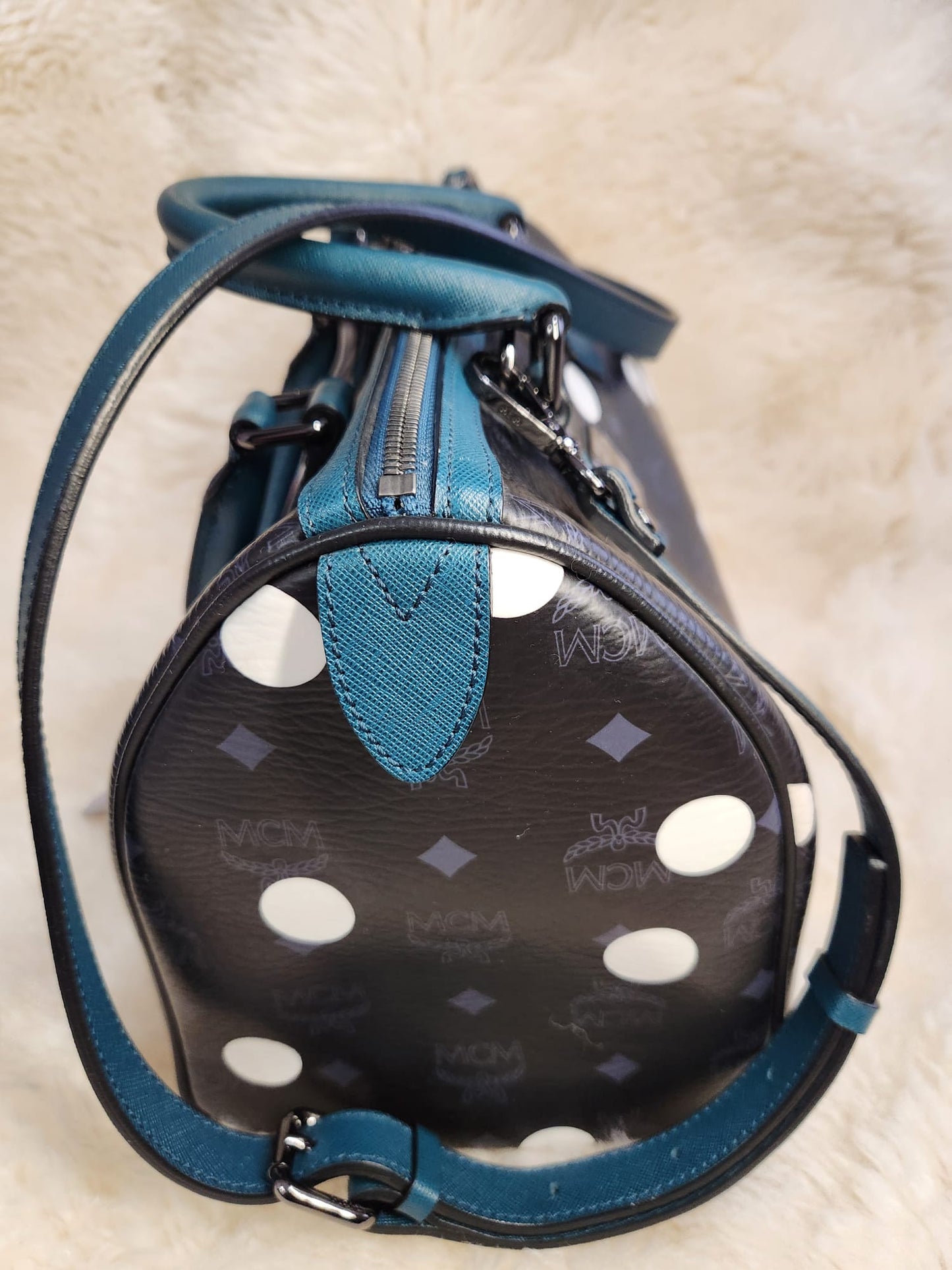 MCM Craig and Karl Snowdome Limited Edition Boston Large