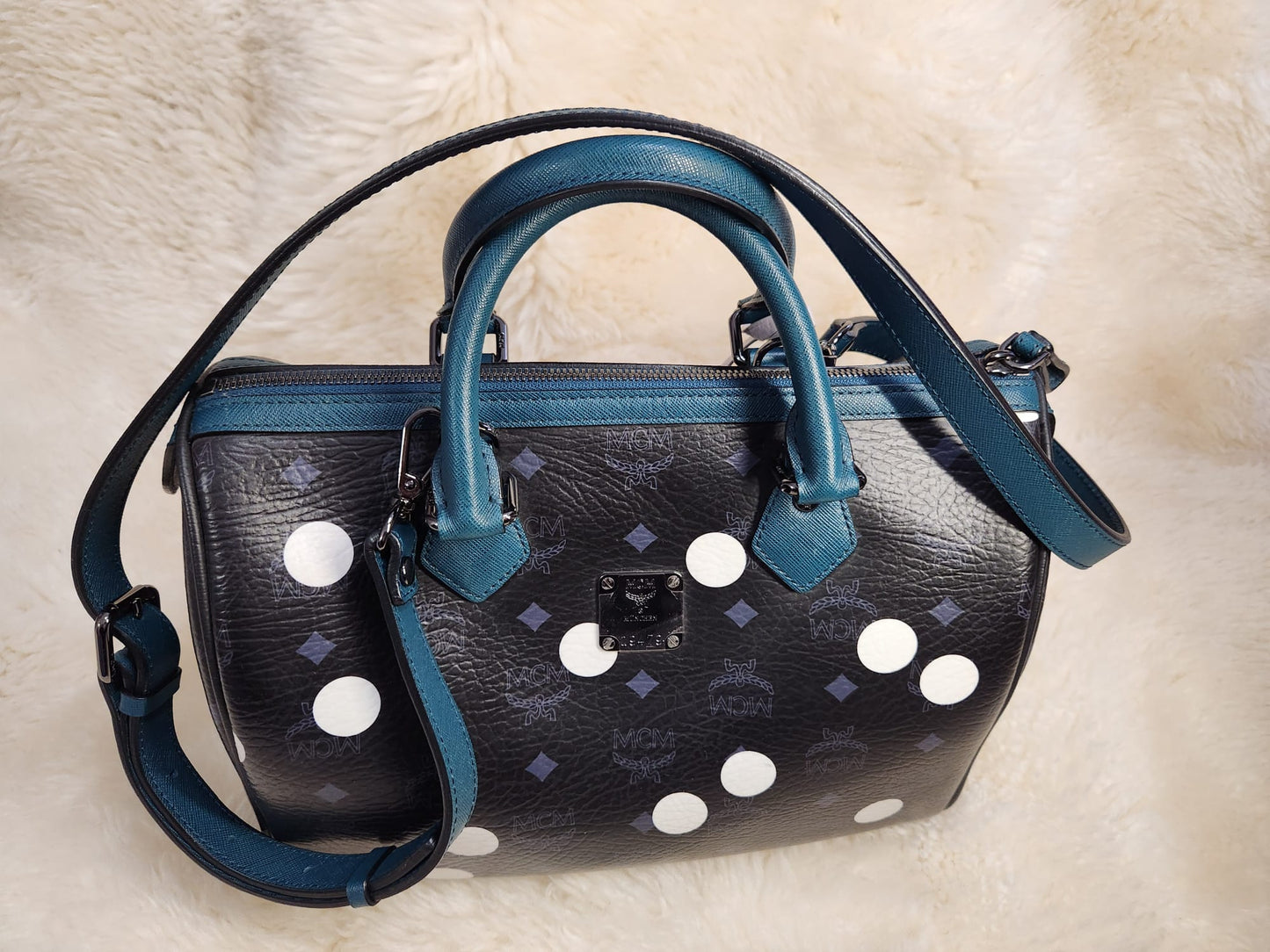 MCM Craig and Karl Snowdome Limited Edition Boston Large