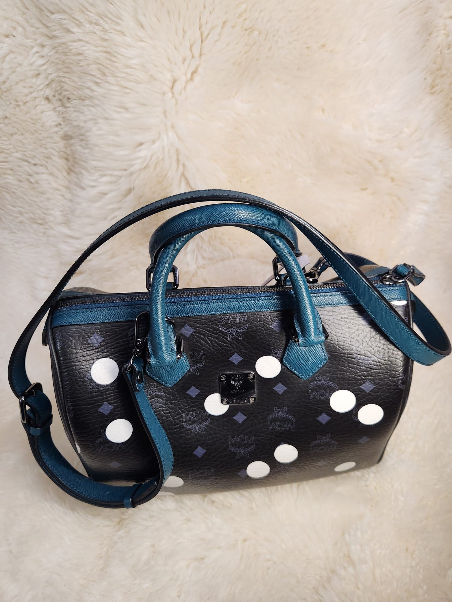 MCM Craig and Karl Snowdome Limited Edition Boston Large