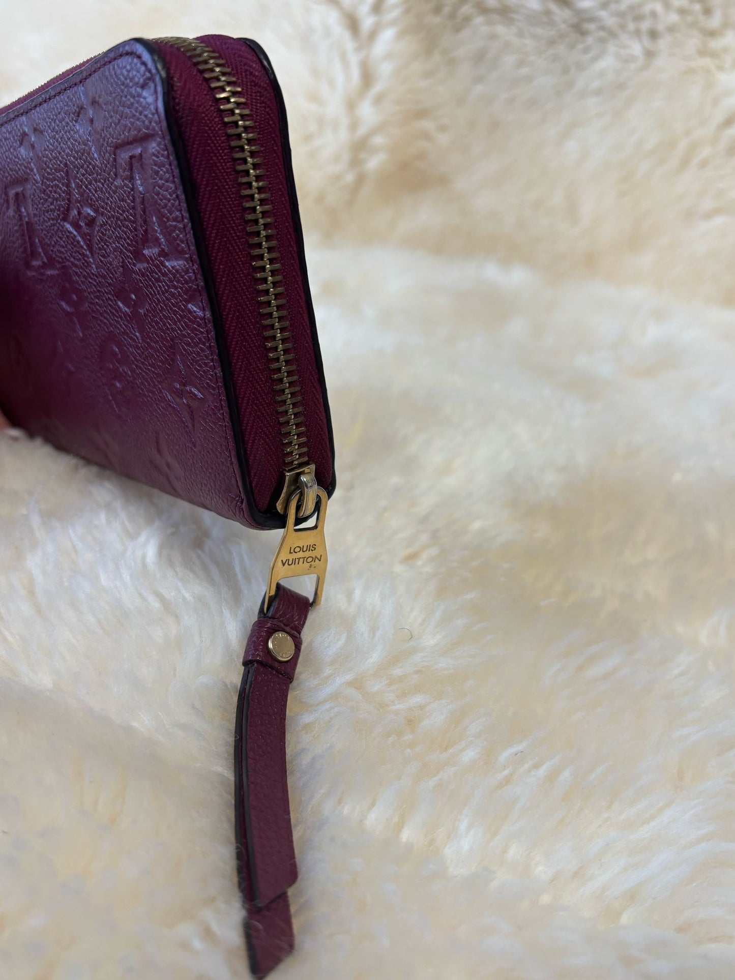 Louis Vuitton Clemence Wallet Empreinte Monogram