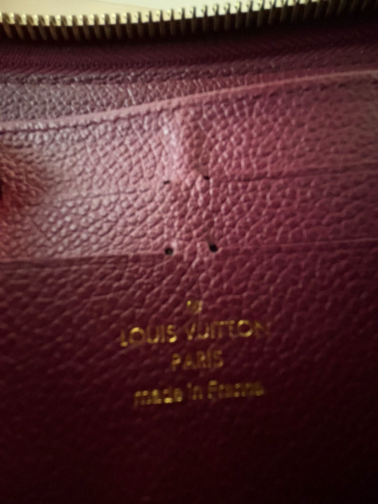 Louis Vuitton Clemence Wallet Empreinte Monogram