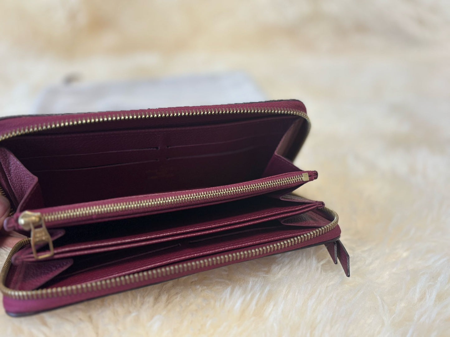 Louis Vuitton Clemence Wallet Empreinte Monogram