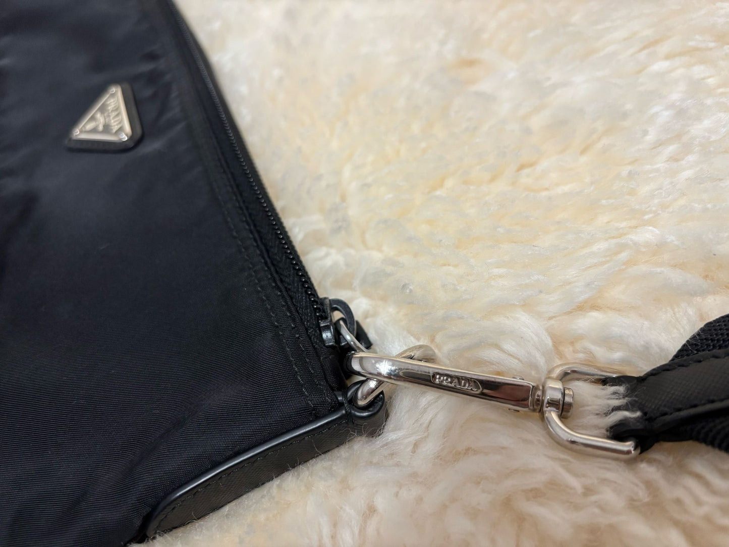 Prada Re-nylon Black Crossbody Bag