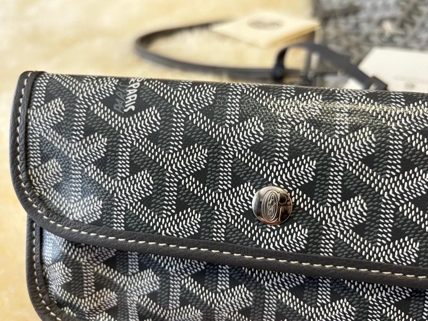 Goyard St Louis Tote Gray GM XL