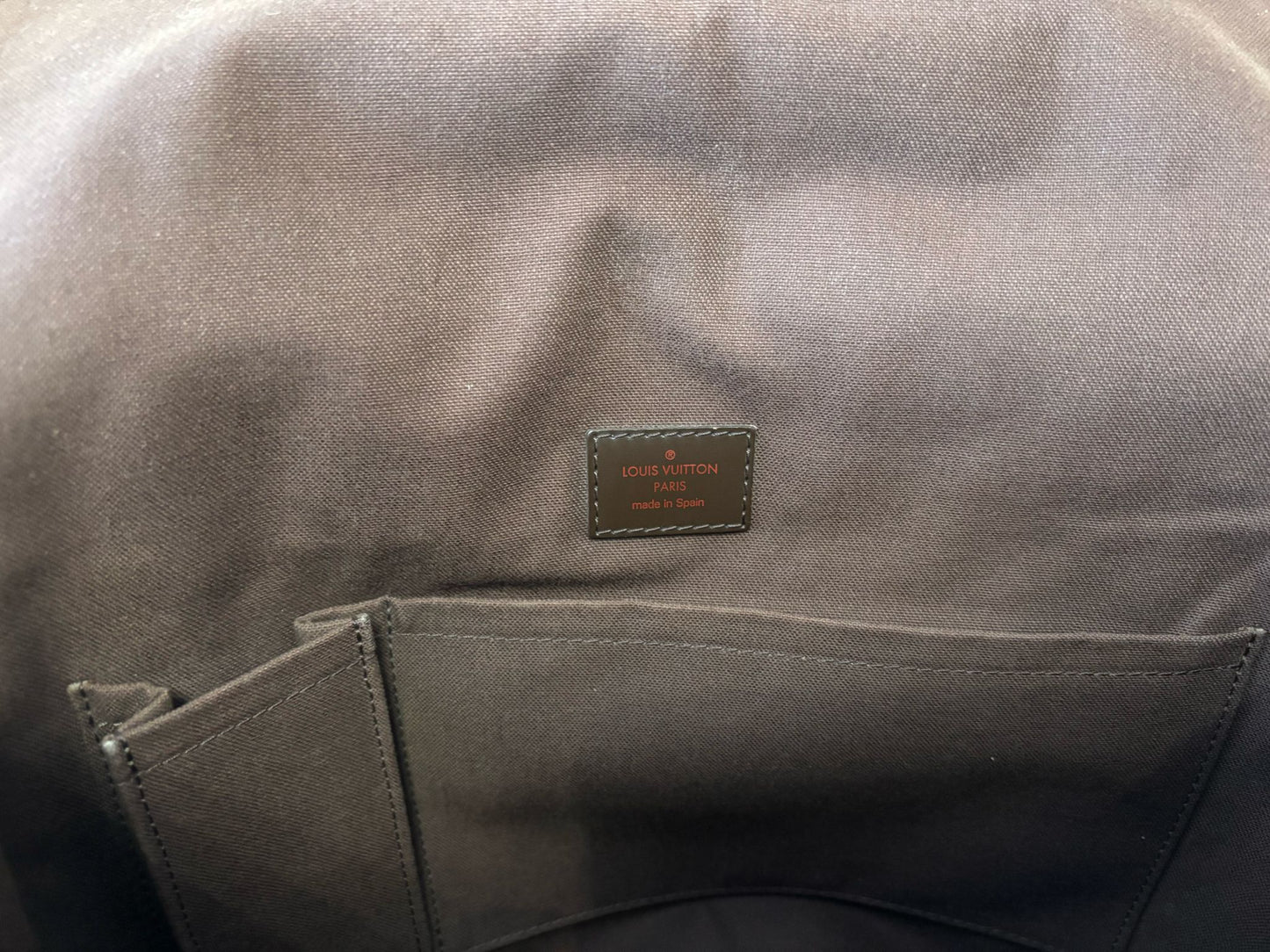 Louis Vuitton Damier Ebene Brooklyn Shoulder Messenger Bag Medium