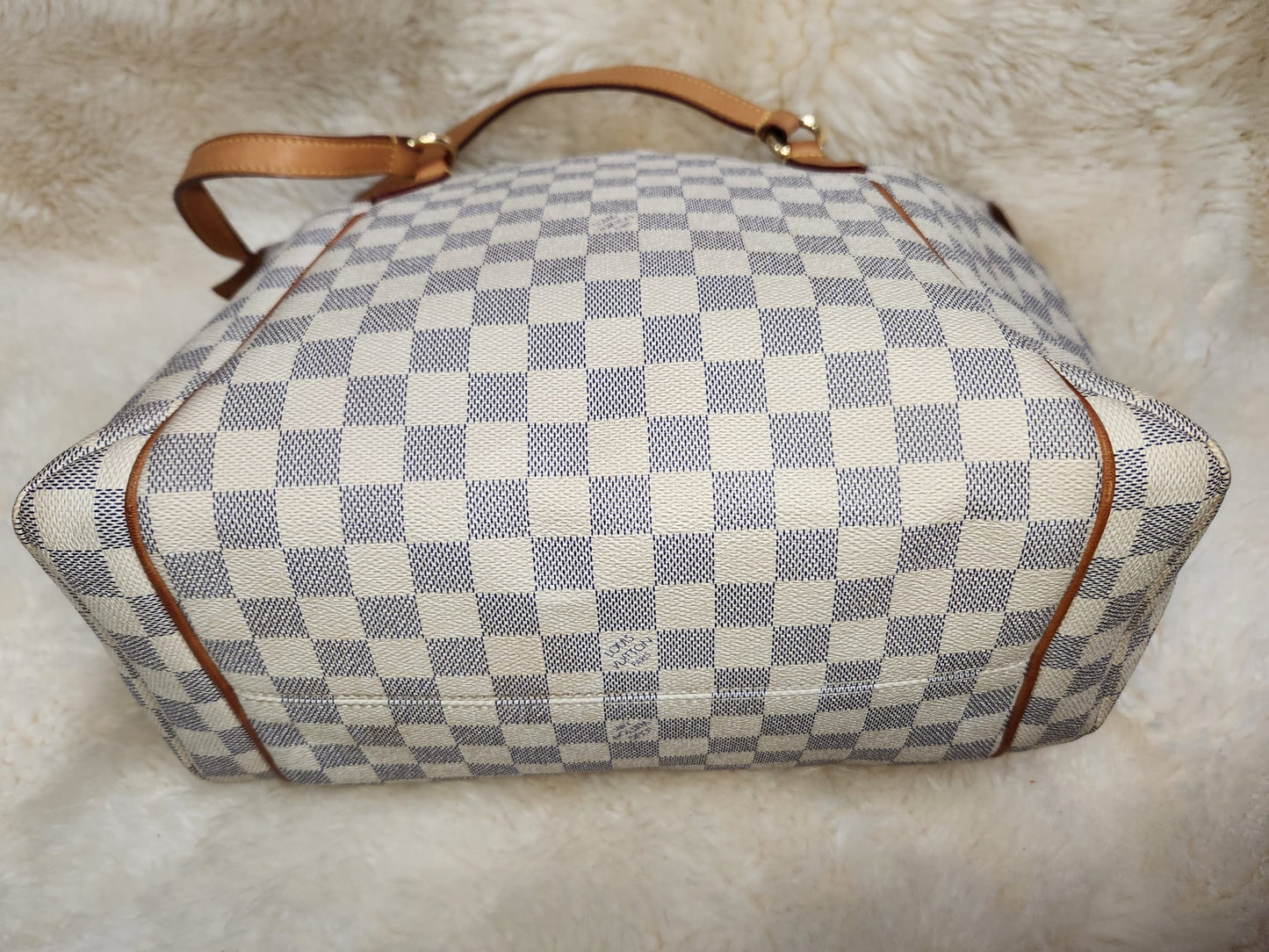 Louis Vuitton Totally MM Tote Damier Azur