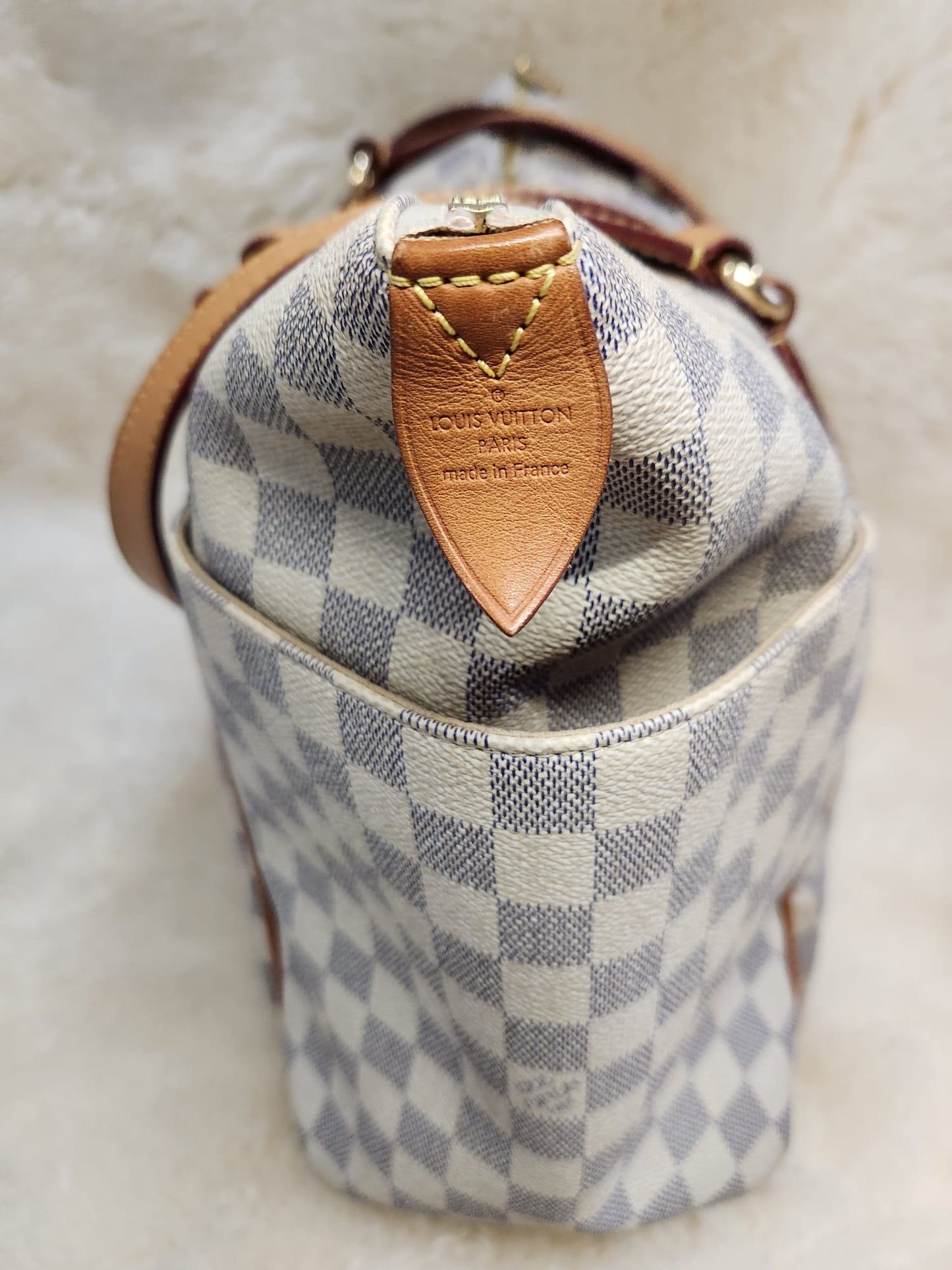 Louis Vuitton Totally MM Tote Damier Azur