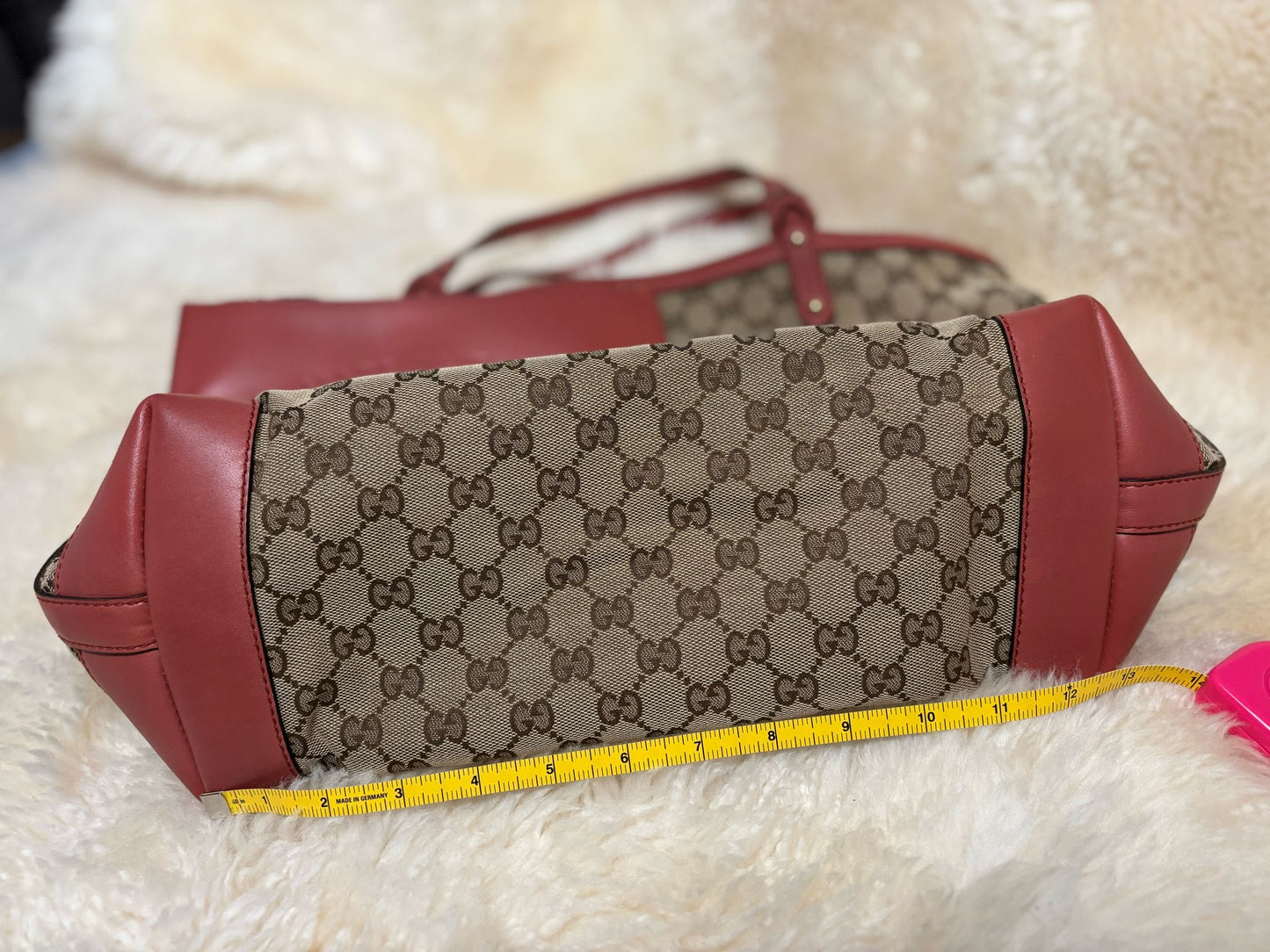 Gucci Webline Tote with removal Pouch