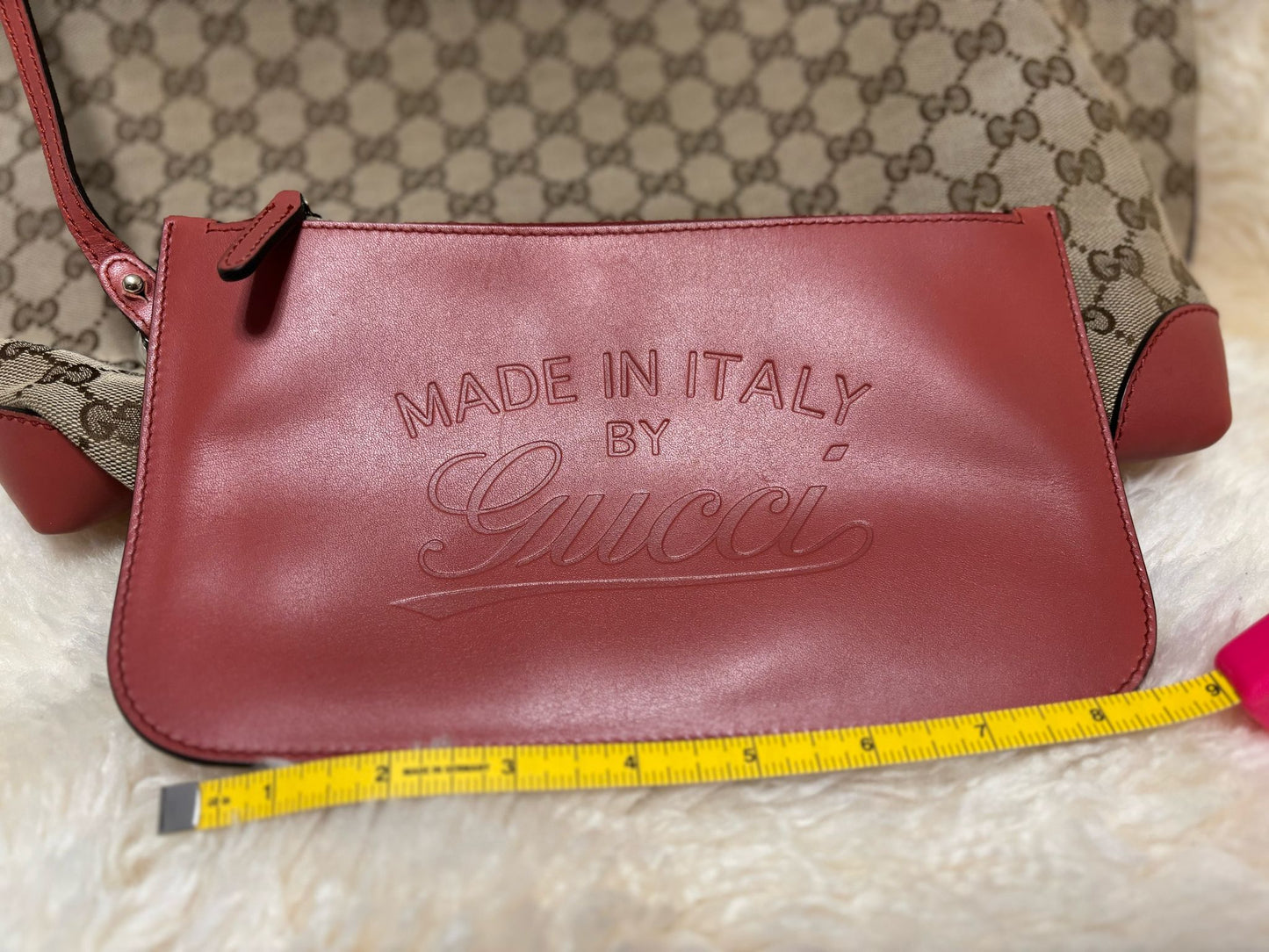 Gucci Webline Tote with removal Pouch