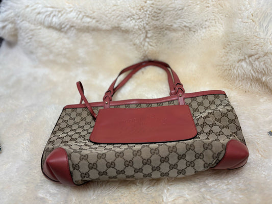 Gucci Webline Tote with removal Pouch