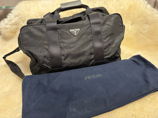 Prada Black Duffle Bag