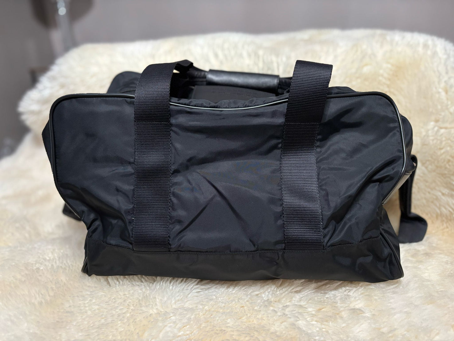 Prada Black Duffle Bag